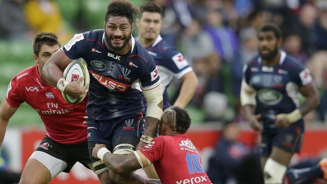 Amanaki Mafi in action for the Rebels.