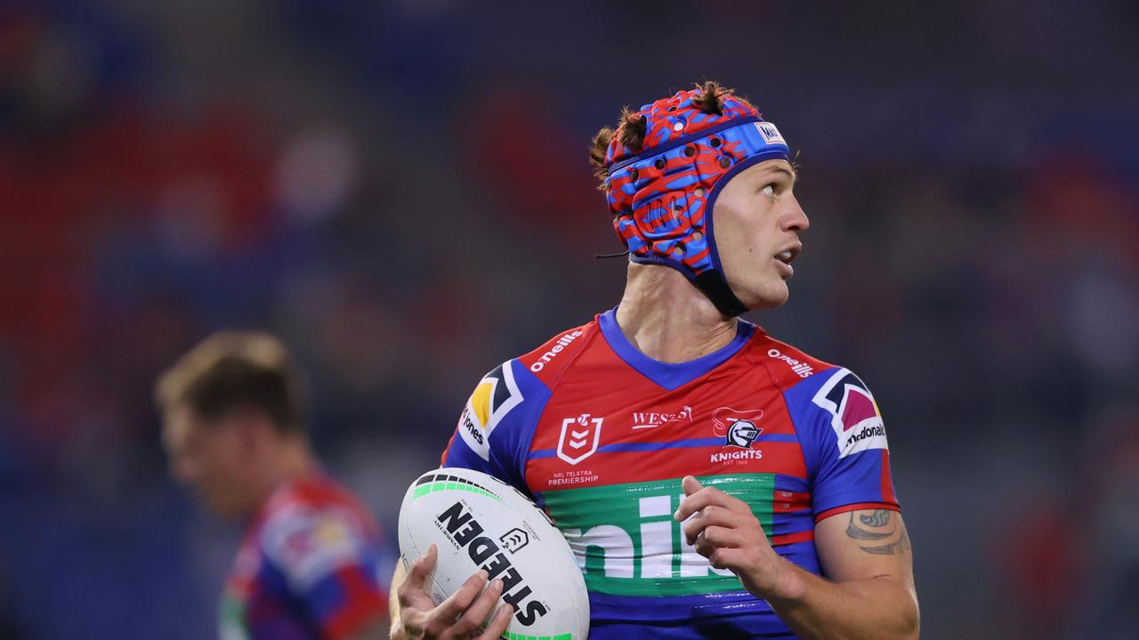 The return of Kalyn Ponga was a blessing for the Knights, recording back-to-back wins for the second time this season. Picture: Getty Images.