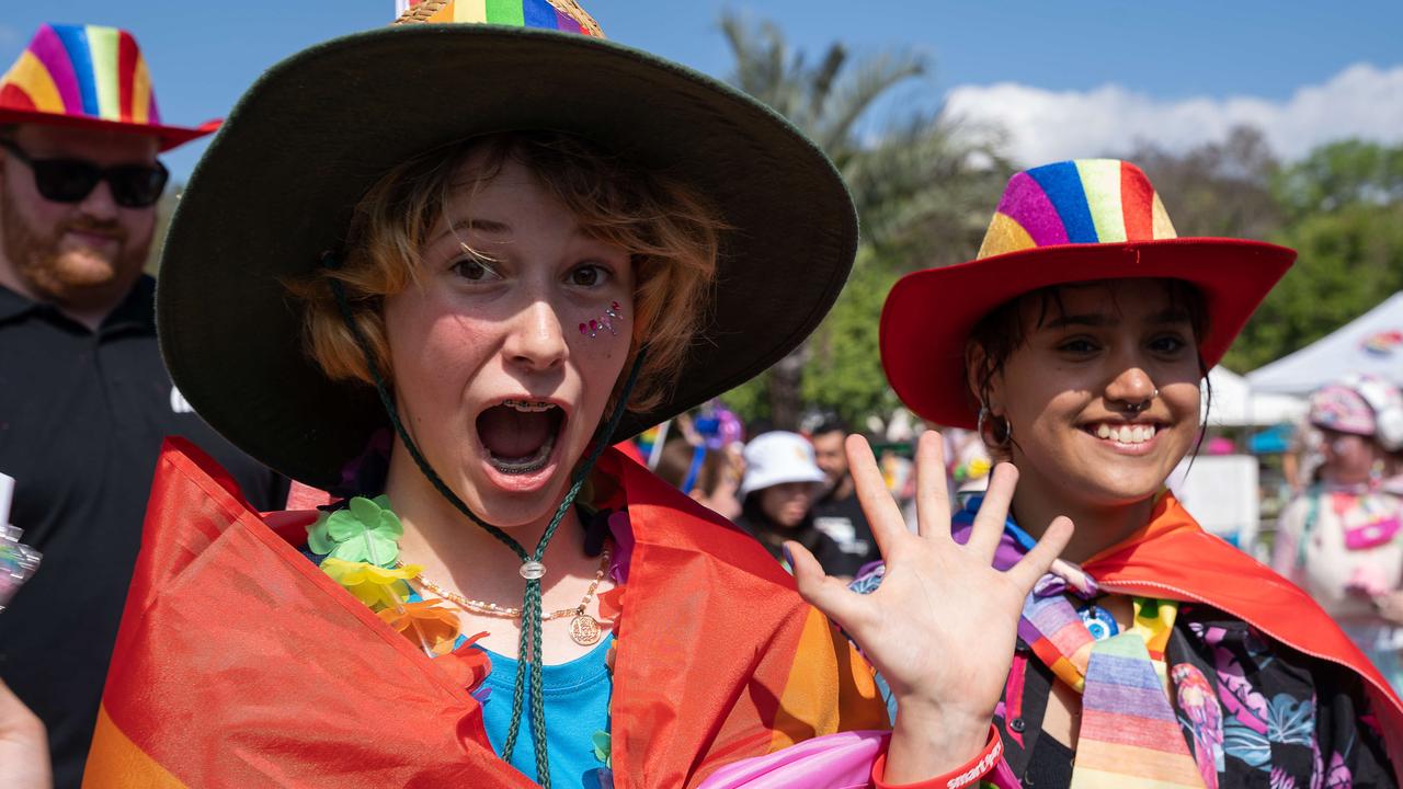 Thousands attended the 2023 Top End Pride March through Darwin City on Saturday, June 24. Picture: Pema Tamang Pakhrin