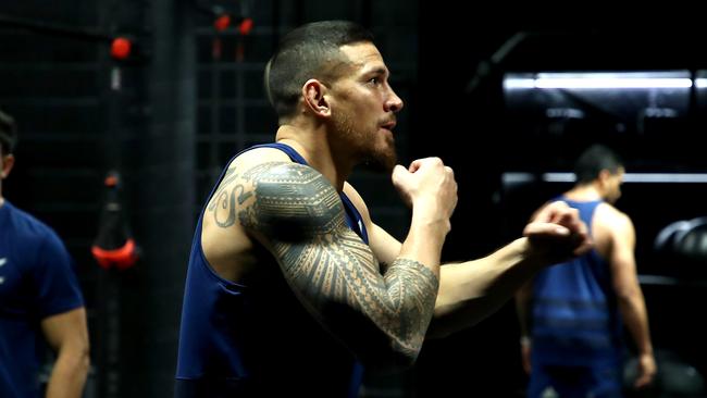 Sonny Bill Williams is about to begin a training camp in Byron Bay. Picture: Phil Walter