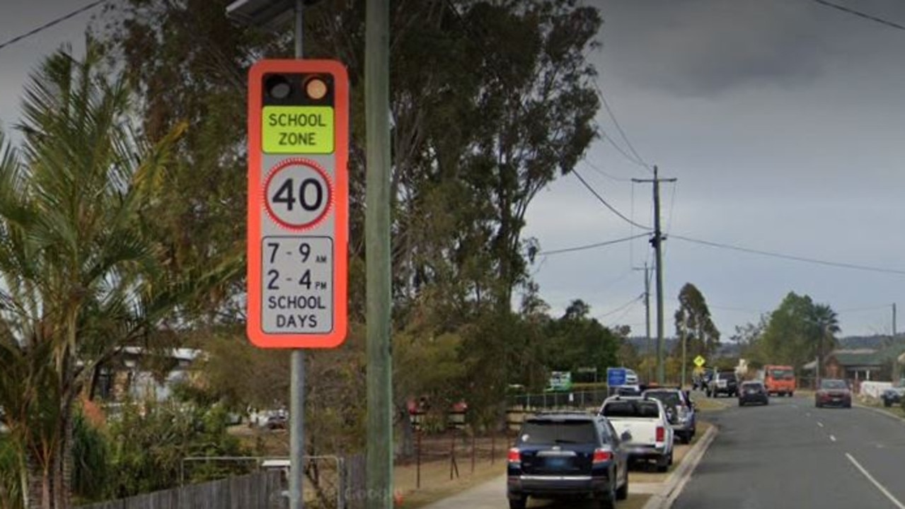 Hatton Vale school zone. Picture: Google Maps