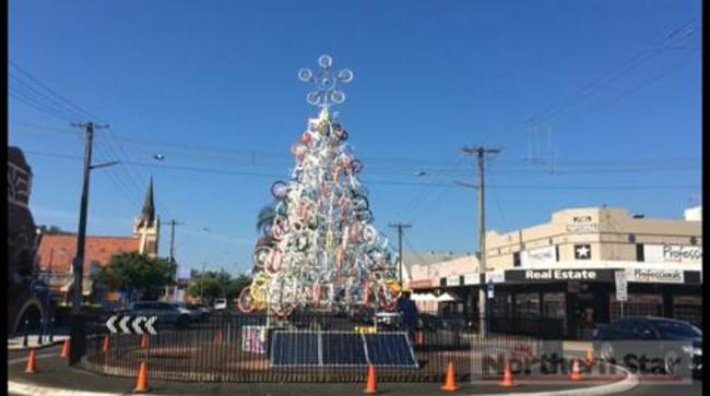 Lismore's new, thrifty Christmas Tree