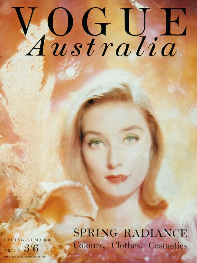 Vogue Australia’s first ever cover, photographed by Norman Parkinson.