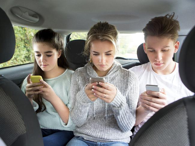 Teenagers are hyper connected online and via social media but may have less actual, real-life contact with people. Picture: istock