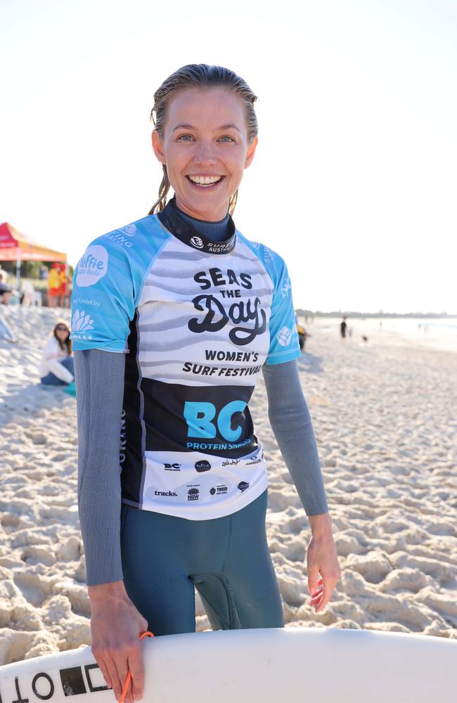 Imogen Caldwell at Seas The Day Womens Surf Festival at Kingscliff for Gold Coast at Large. Picture, Portia Large.