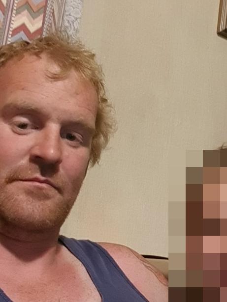 Damien Osbourne suffered life threatening injuries after being flung from a car allegedly driven by his wife, Tara McConchie, in Point Cook. Supplied Facebook.