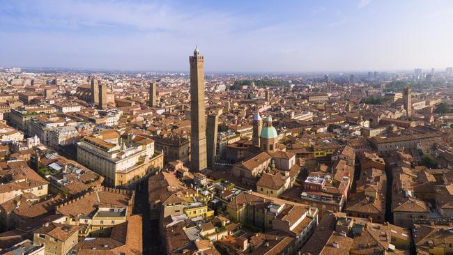 Bologna, home of mortadella.