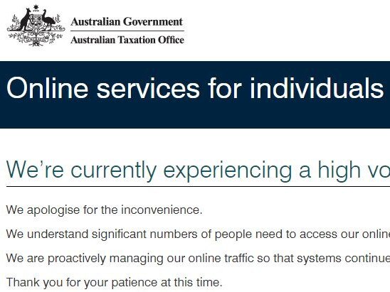 As Aussies clammer to get access to much needed stimilus, the ATO site crashed.