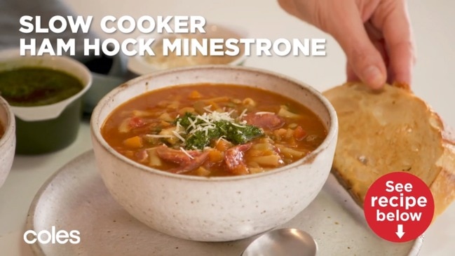 Homemade Minestrone Soup (+Video) - The Country Cook