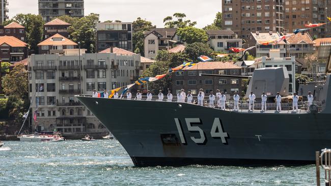 The HMAS Parramatta.