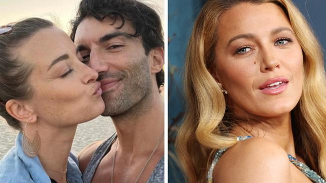 Justin Baldoni, his wife and Blake Lively.