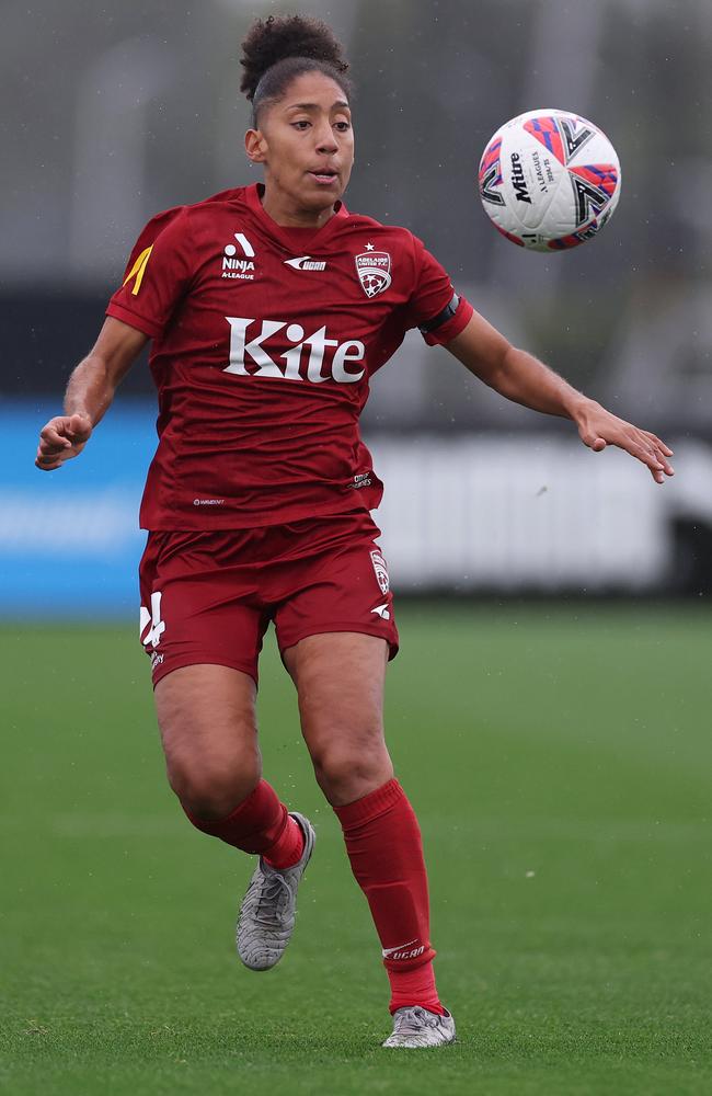 Lucia Leon in action during the season. Picture: Daniel Pockett/Getty Images