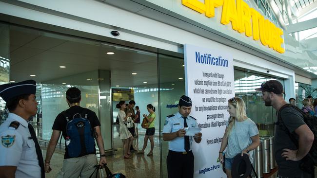 Implementing the visa exemption for Australian travellers in Bali is proving a bit hit and miss. Picture: Agung Parameswara/Getty