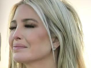 Ivanka spotted emotional and in tears