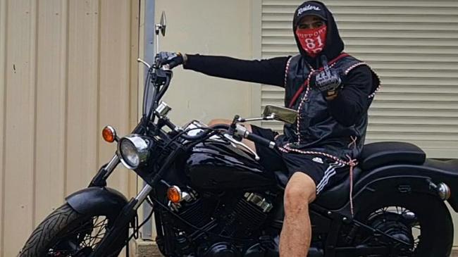 Chad McGregor is a member of the Hells Angels North Crew. Picture: Facebook