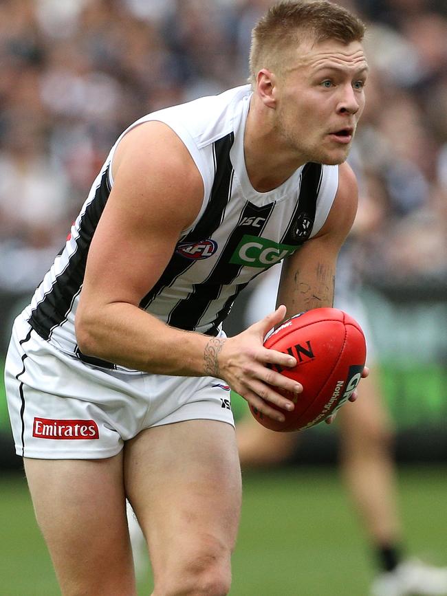 De Goey has played 118 games with the Magpies.