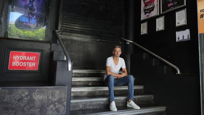 Sin City boss Matt Keegan wonders what the future holds. Picture: Glenn Hampson