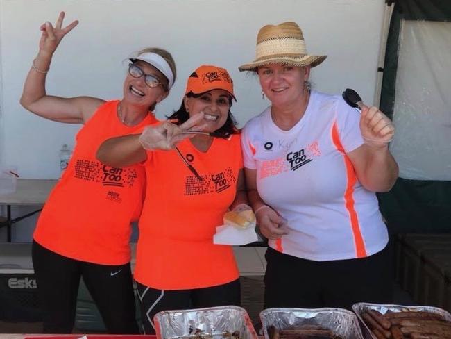 Can Too Cure Cancer are raising money at Bunnings by selling some sausage sandwiches. Picture: Supplied