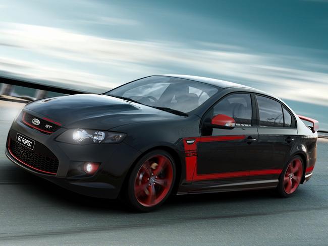 Supercharged ... the Ford Falcon FPV GT R-Spec on which the GT-F will be based.