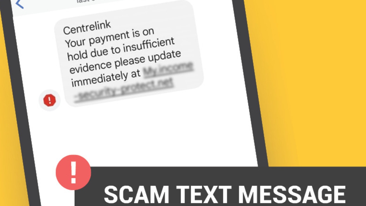 The scam texts pretend to be from different government departments. Picture: myGov