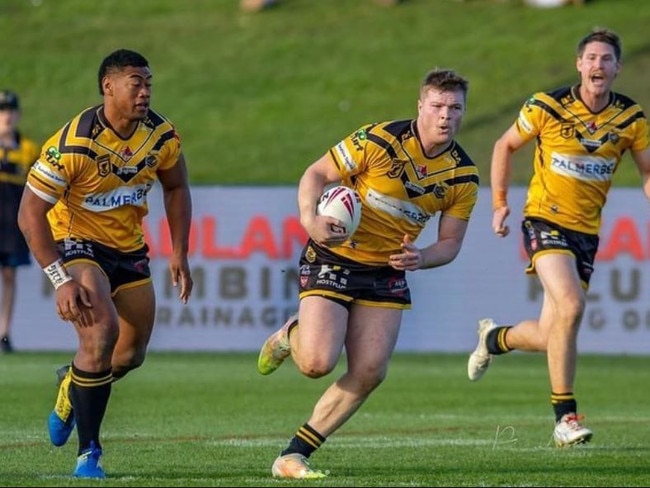 Sunshine Coast Falcons player Jack Gibbons in action. Picture: Instagram