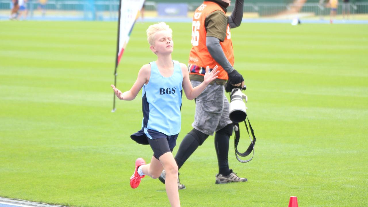 GPS Track and Field Junior Championships action.