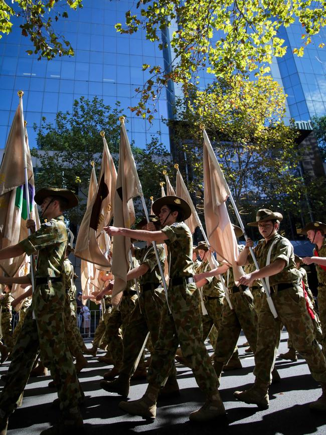 Anzac Day marches will also be affected. Picture: Liam Driver