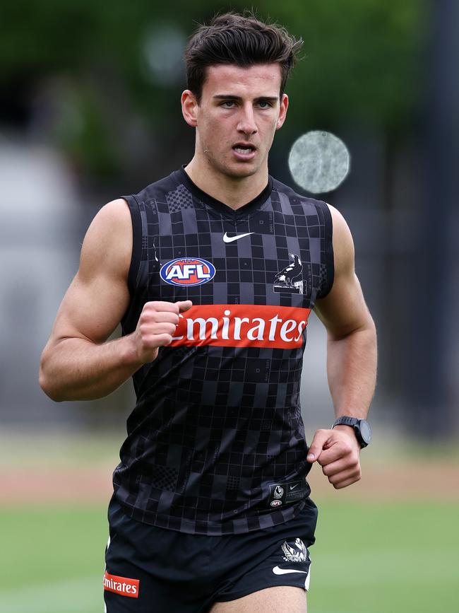 How much can Nick Daicos improve in his second season? Picture: Michael Klein