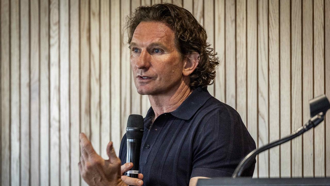 AFL legend James Hird said he was blindsided by the report. Picture: Jake Nowakowski