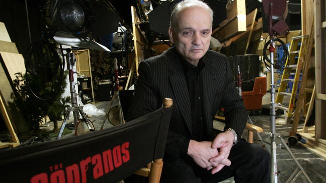 David Chase, creator and producer of The Sopranos on set at Silvercup Studios in the Queens borough of New York, in 2006. Picture: AP/Diane Bondareff.