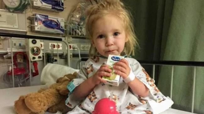 Marian was diagnosed with Niemann-Pick disease when she was just 18 months old. Picture: Supplied