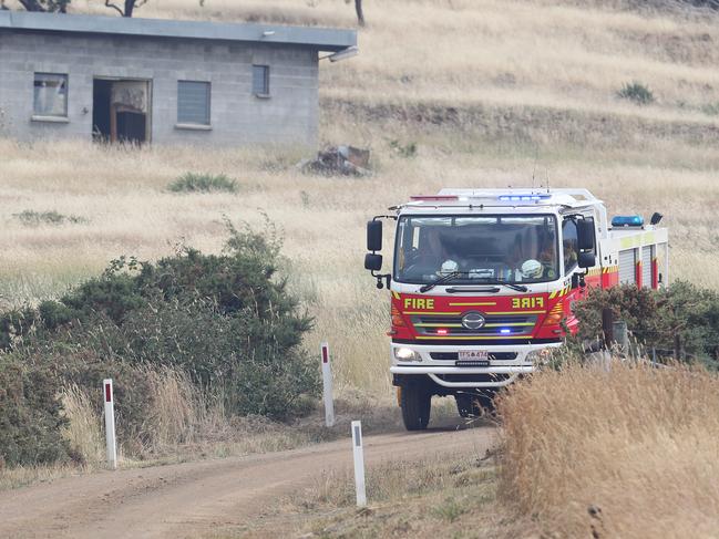 Bushfire at Andersons Road Broadmarsh. Tasmania Fire Service in attendance. Picture: NIKKI DAVIS-JONES