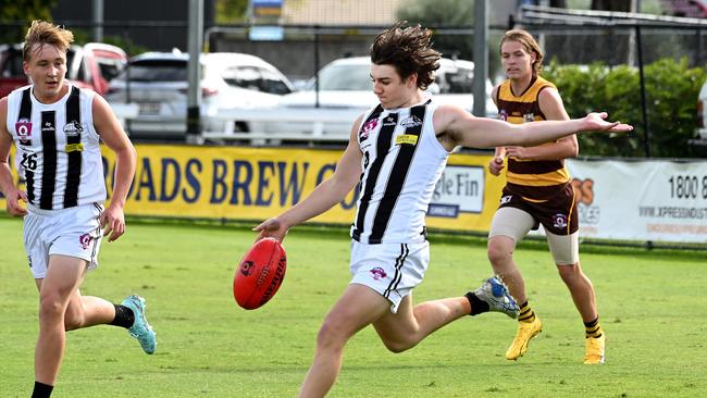 QAFL colts footy between Aspley and Sherwood. Saturday May 10, 2025. Picture, John Gass