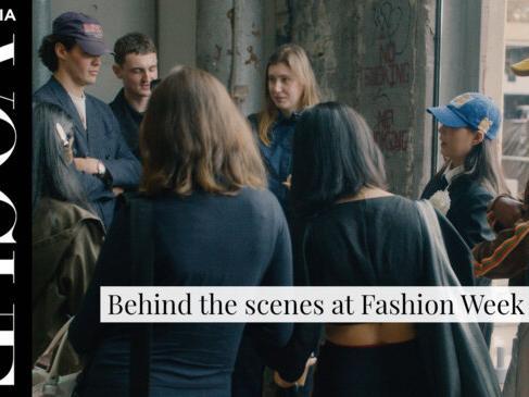 What Fashion Week is really like: behind the scenes with Vogue Australia