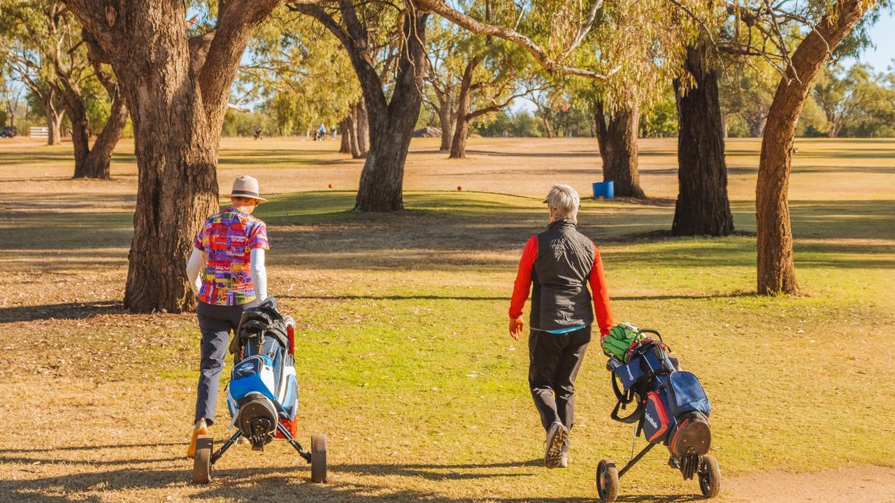 Golfers from across the country competed at the Outback Queensland Masters in St George on June 17 and 18, 2023. Picture: Supplied.