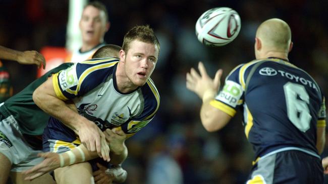 Gavin Cooper in action for the Cowboys development team in 2005. Picture: Evan Morgan