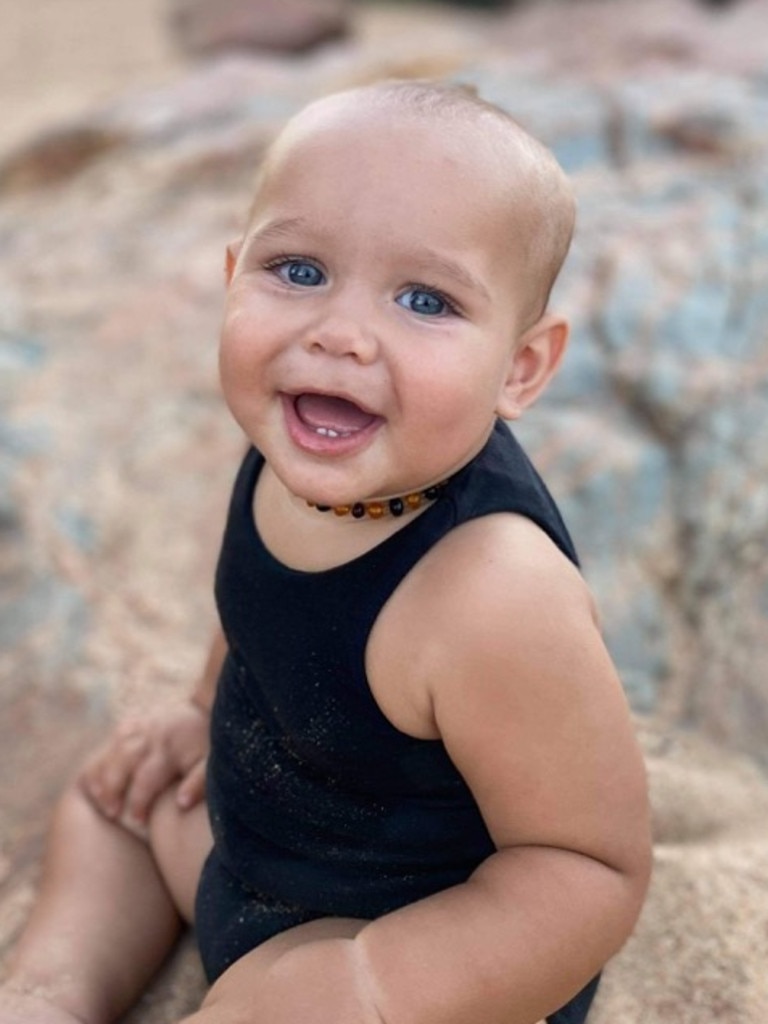 Kenzo Roddenby, of Katherine, pictured down by the river. Picture: Tonja Ryan