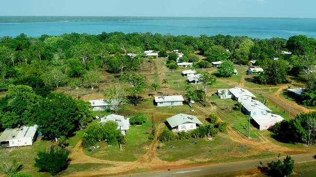 The picturesque island is home to a close community.