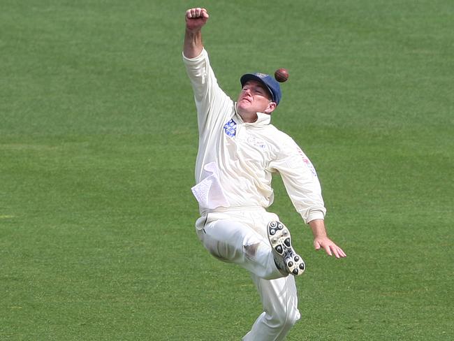 Stu grasses one at the SCG. Picture: Phil Hillyard
