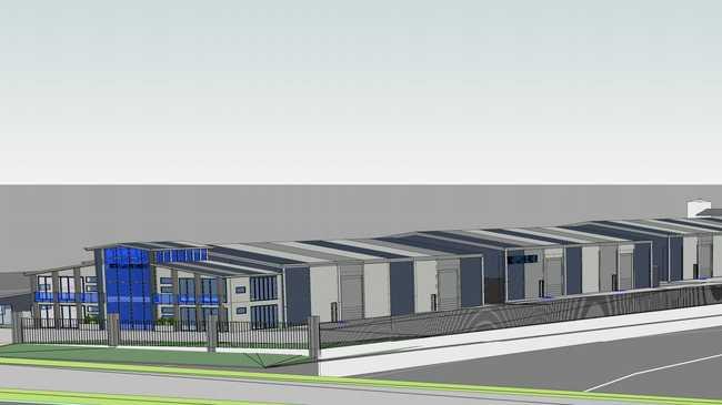 Plans for Schlumberger site at Wellcamp Business Park. Picture: Aspect Architecture