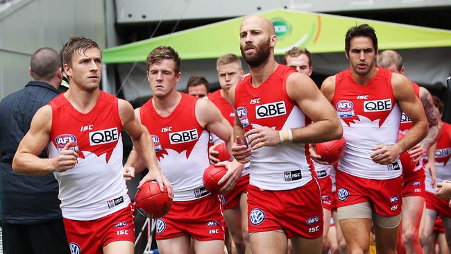 Kieren Jack and Jarrad McVeigh are playing valuable roles for the Swans. Photo: Phil Hillyard