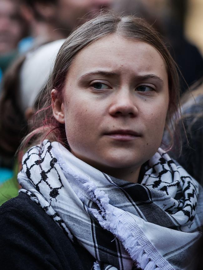 Swedish environmental activist Greta Thunberg has taken aim at aviation. Picture: AFP
