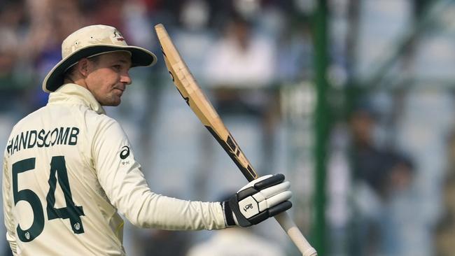 Peter Handscomb is back for the Vics from India. Picture: Money Sharma / AFP