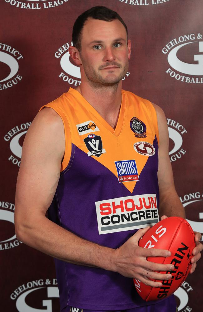 GDFL season launch Football and Netball Football captain . Travis McGuire . Thomson Picture: Mark Wilson