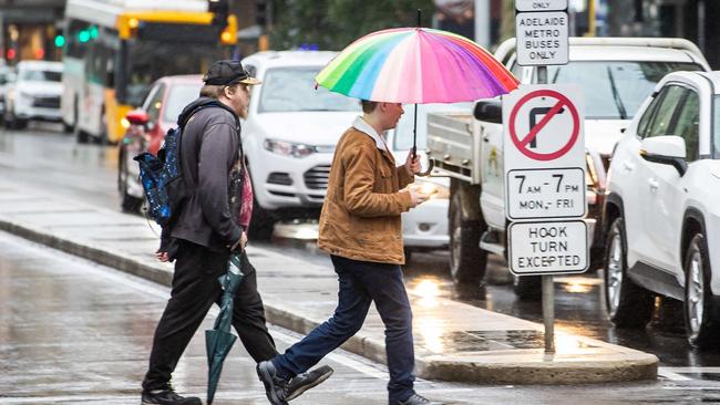 Despite the long-term forecast for a hot summer, you’ll need your brolly this week. Picture: Tom Huntley