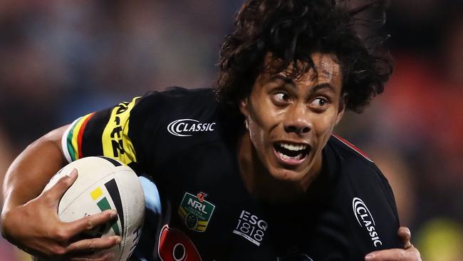 Jarome Luai is continuing Penrith’s fine tradition of producing young talent. Picture: Getty