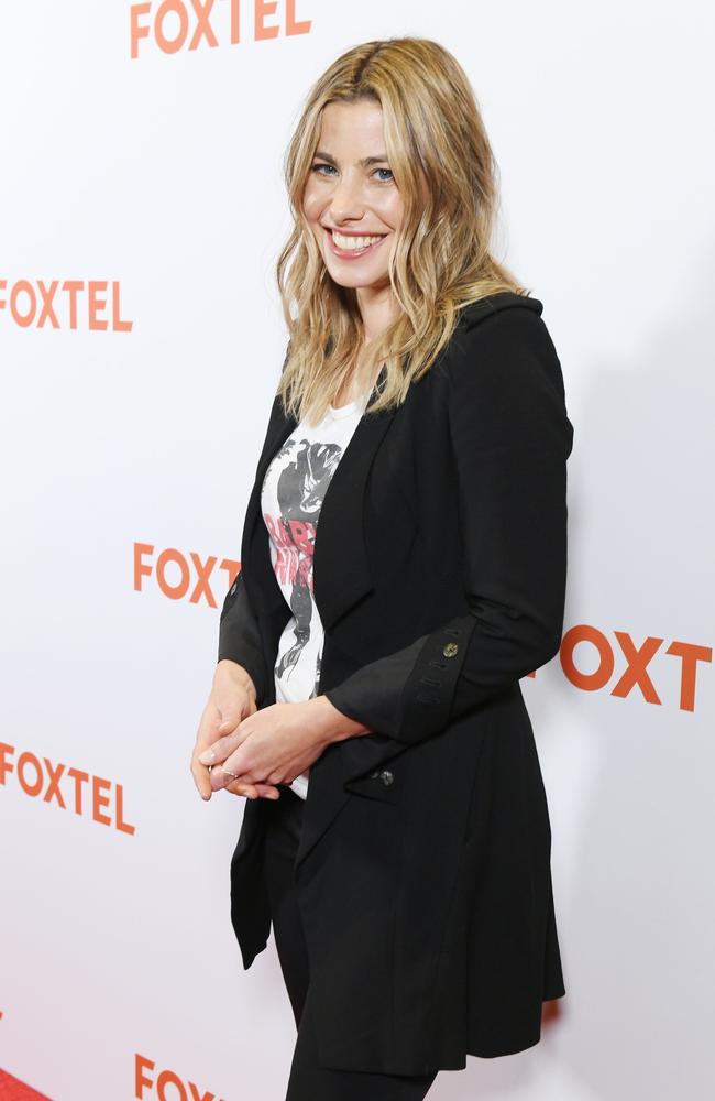 Star Brooke Satchwell. Picture: Belinda Rolland/Foxtel