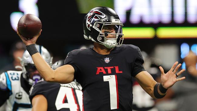 Marcus Mariota featured in a Netflix documentary in 2022. Picture: AFP