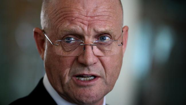 Senator David Leyonhjelm says an email proves there was a deal over the Adler shotgun.