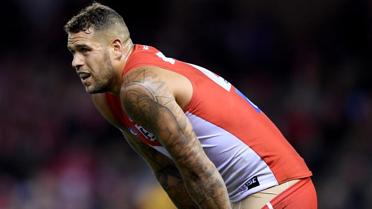 Lance Franklin is OUT of Sydney’s clash with Geelong.